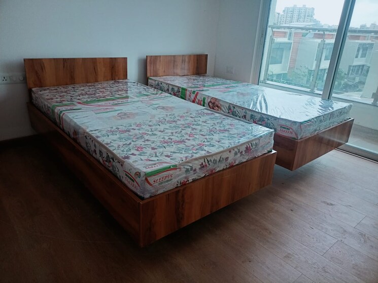 Bedroom, gera-greensville-skyvillas 3.5 Bedroom 1200 Sq.Ft. Builder Floor In Kharadi Pune 7454624