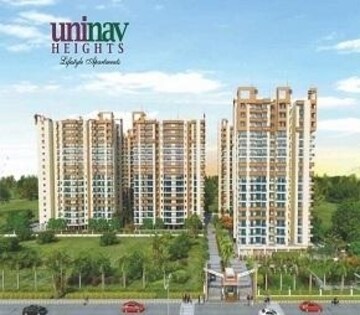 3 BHK Apartment – Exterior View View at Uninav Heights Phase I, Raj Nagar Extension - for Sale