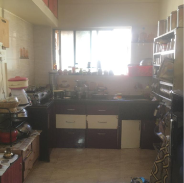Kitchen in 2 BHK Builder Floor at Chinchwad – for Rent
