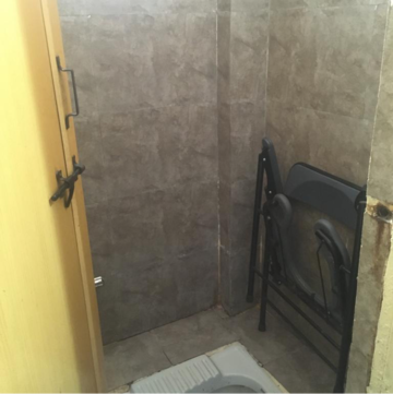 Bathroom in 2 BHK Builder Floor at Chinchwad – for Rent