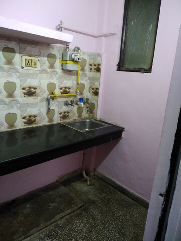 Kitchen in 1 BHK Builder Floor at Lajpat Nagar – for Rent