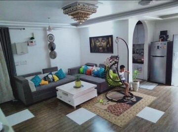 Living Room in 3 BHK Builder Floor at Mahavir Enclave – for Sale