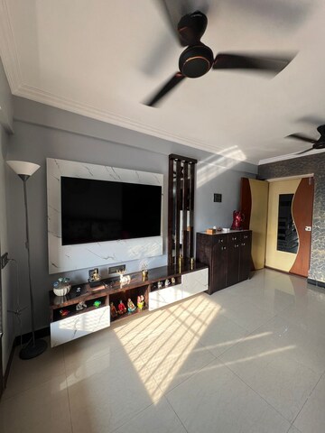 Living Room in 2 BHK Apartment at Cirrus CHSL Cosmos Paradise, Vasant Vihar – for Sale
