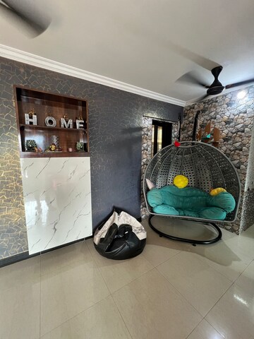 Living Room in 2 BHK Apartment at Cirrus CHSL Cosmos Paradise, Vasant Vihar – for Sale