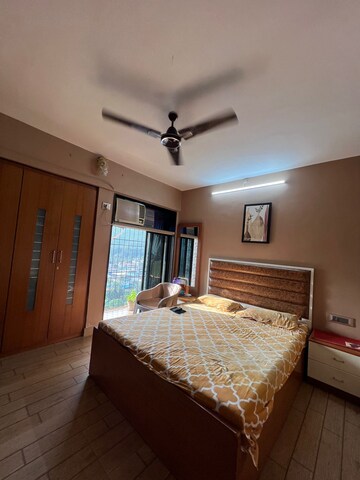 Bedroom in 2 BHK Apartment at Cirrus CHSL Cosmos Paradise, Vasant Vihar – for Sale