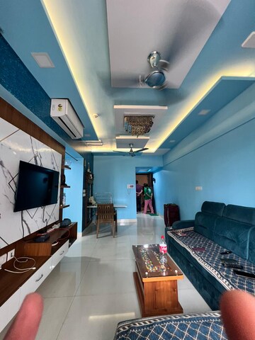 Living Room in 2 BHK Apartment at Lodha Casa Viva, Majiwada – for Sale