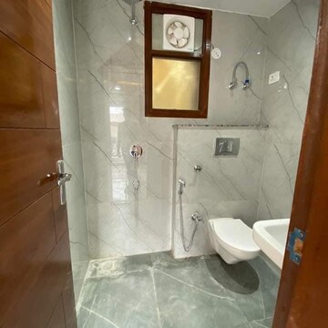 Bathroom in 3 BHK Builder Floor at Chattarpur – for Sale