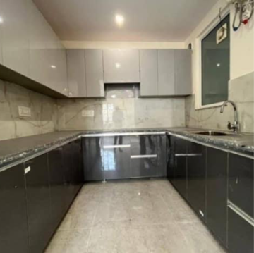 Kitchen in 3 BHK Builder Floor at Chattarpur – for Sale