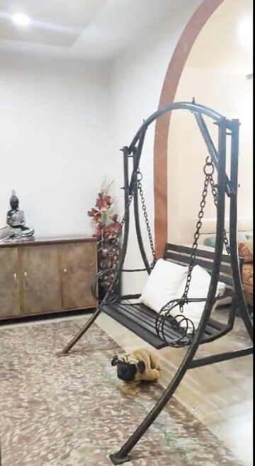Living Room in 3 BHK Builder Floor at West Patel Nagar – for Sale
