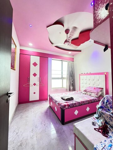Bedroom in 2 BHK Apartment at Lodha Luxuria, Majiwada – for Sale