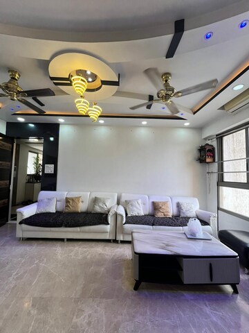 Living Room in 2 BHK Apartment at Lodha Luxuria, Majiwada – for Sale