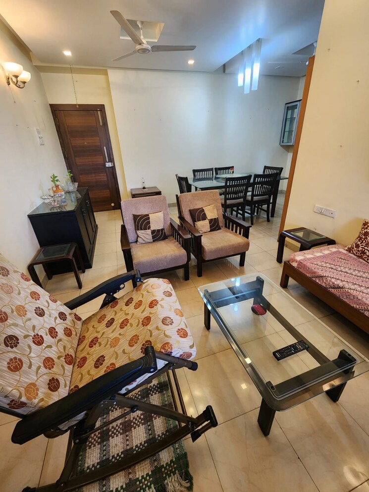 Living Room, om-utopia 3 Bedroom 1650 Sq.Ft. Apartment In Wanowrie Pune 7456620
