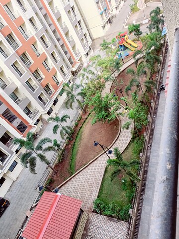 Balcony in 1 BHK Apartment at Happy Home Sarvodaya Nagar, Ambernath West – for Sale