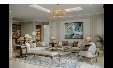 Living Room in 5 BHK Builder Floor at BPTP Park Central, Sector 85 – for Sale