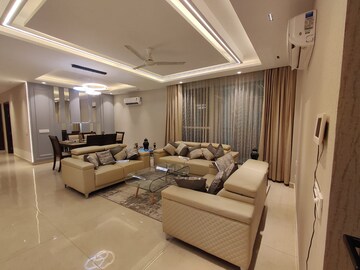 Living Room in 3 BHK Apartment at Maya Green Lotus Utsav, International Airport Road – for Sale