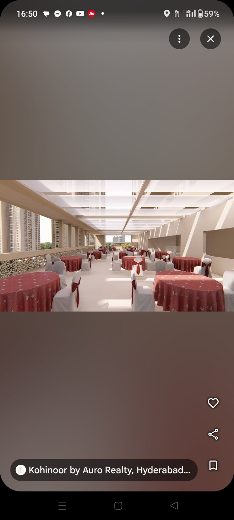 Master Bedroom, aurobindo-kohinoor 3 Bedroom 2196 Sq.Ft. Apartment In Serilingampally Hyderabad 7458852