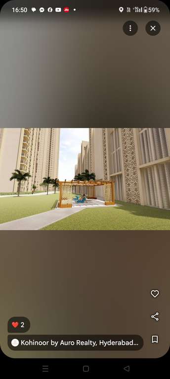 4 BHK Apartment For Resale in Aurobindo Kohinoor Serilingampally Hyderabad  7458900