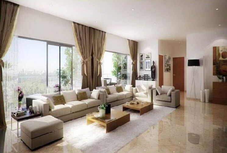 Living Room, embassy-oasis 4 Bedroom 4045 Sq.Ft. Apartment In Frazer Town Bangalore 7459451