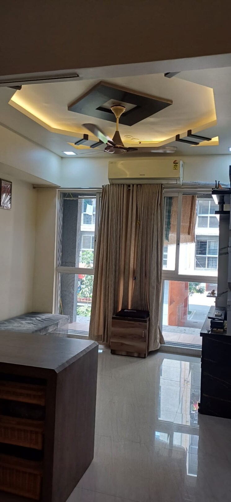 Living Room, lodha-crown-taloja-quality-homes 2 Bedroom 435 Sq.Ft. Apartment In Dombivli East Thane 7459588