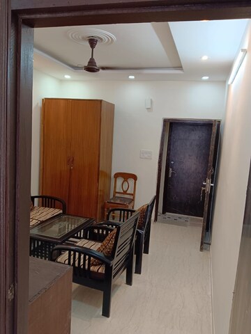 Living Room in 1 BHK Builder Floor at Lajpat Nagar – for Rent