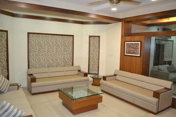 Living Room in 4 BHK Villa at Vishwanath Shaligram, Thaltej – for Sale