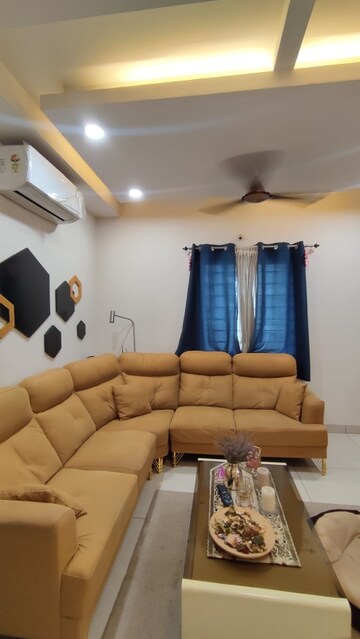Living Room in 3 BHK Apartment at Lansum Etania, Gachibowli – for Sale