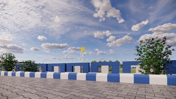  Plot – Exterior View View at Borkhera - for Sale