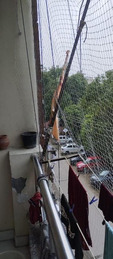 Balcony in 2 BHK Builder Floor at Vasundhara Sector 1 – for Sale