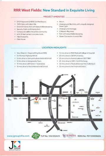  Plot – Map Location View at Nandikandi - for Sale