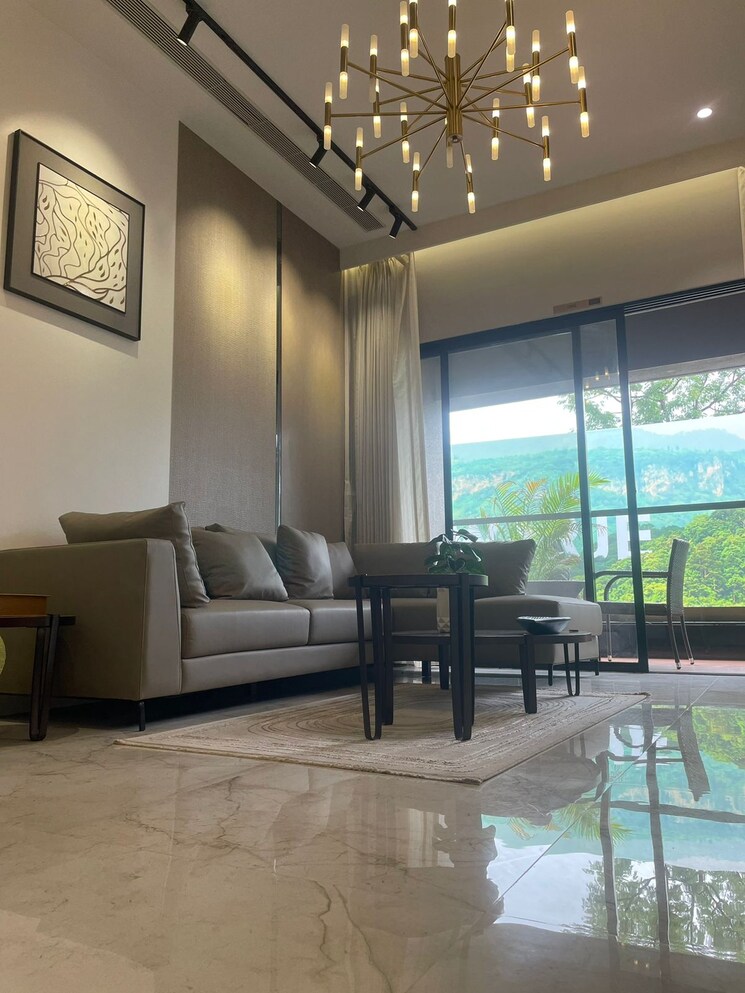 Living Room, majestique-aravali 3 Bedroom 1450 Sq.Ft. Apartment In Warje Pune 7457133