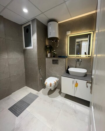 Bathroom in 3 BHK Apartment at International Airport Road – for Sale