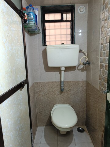 Bathroom in 1 BHK Apartment at Sanghvi Garden, Manpada – for Sale