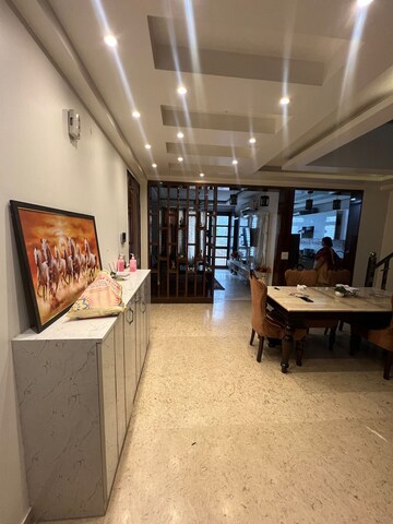 Living Room in 4 BHK Builder Floor at Sushant Lok 3, Sector 57 – for Sale