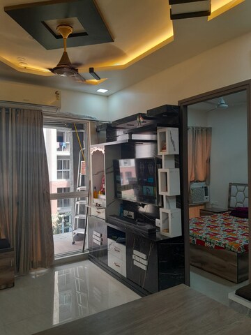 Living Room in 2 BHK Apartment at Lodha Vihar, Dombivli East – for Sale