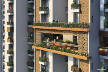 2 BHK Apartment – Exterior View View at Ace Divino, Aimnabad - for Sale