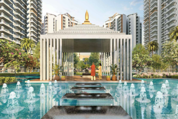 Swimming Pool in 2 BHK Apartment at Ace Divino, Aimnabad – for Sale
