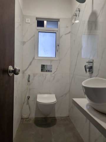 Bathroom in 2 BHK Apartment at Alliance Fortuna Blue, Lower Parel – for Sale