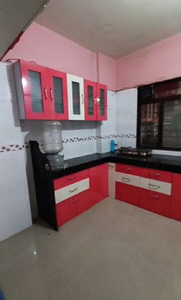 Kitchen in 2 BHK Apartment at Dev Ashray Bldg, Nalasopara West – for Sale