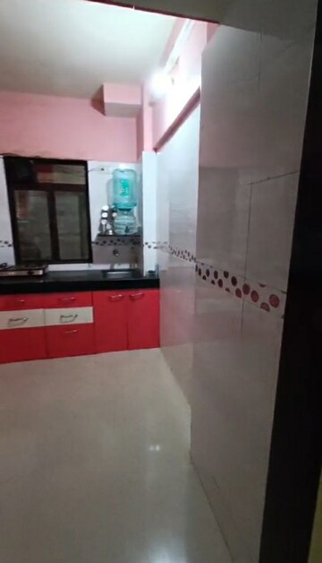 Kitchen in 2 BHK Apartment at Dev Ashray Bldg, Nalasopara West – for Sale