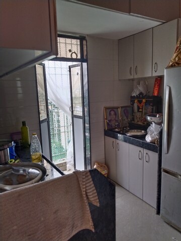 Kitchen in 1 BHK Builder Floor at Alok Regency, Nalasopara West – for Sale