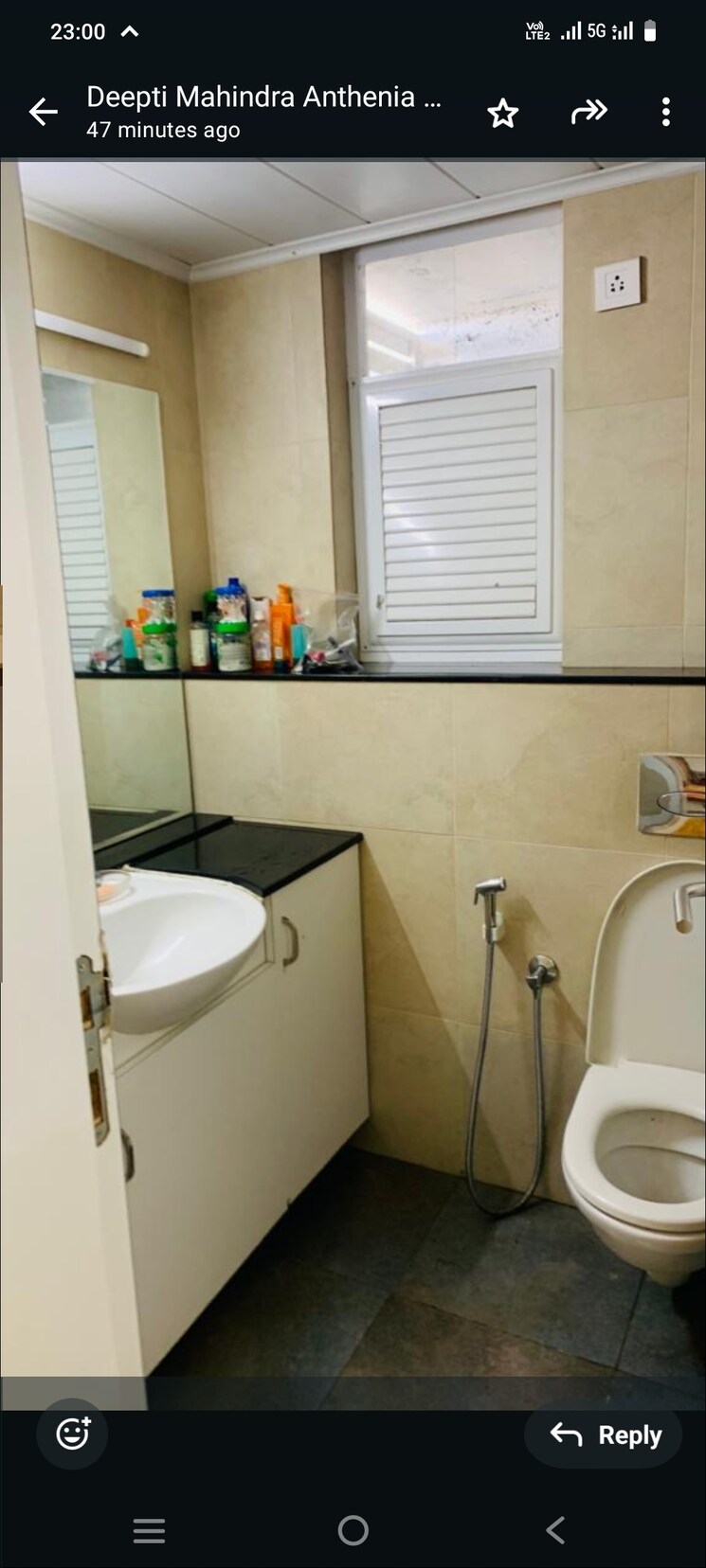 Bathroom, mahindra-antheia 3 Bedroom 1740 Sq.Ft. Apartment In Pimpri Pune 7464129