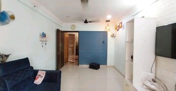 Living Room in 1 BHK Apartment at Cosmos Orchid, Ghodbunder Road – for Sale