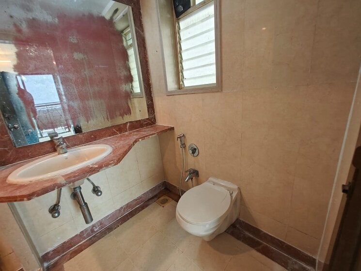 Bathroom, sea-home 3 Bedroom 1900 Sq.Ft. Apartment In Nerul Navi Mumbai 7465436