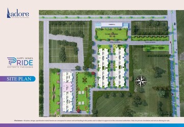 Master Plan in 3 BHK Apartment at Adore Happy Homes Pride, Sector 75 – for Sale