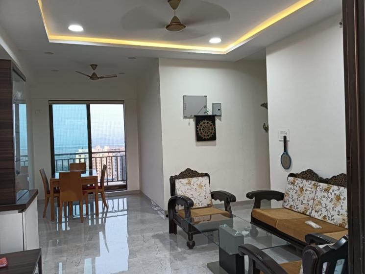 Living Room, harmony-sky-suites 3 Bedroom 1595 Sq.Ft. Apartment In Owale Thane 7465750