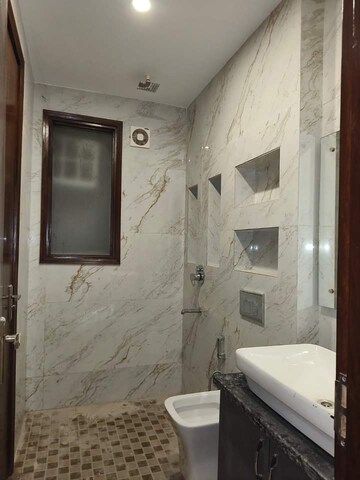 Bathroom in 3 BHK Builder Floor at Saket – for Sale