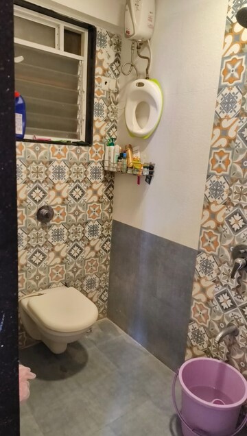 Bathroom in 2 BHK Apartment at Shree Sankalp, Ghodbunder Road – for Sale