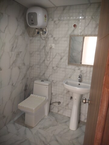 Bathroom in 3 BHK Apartment at Gaur Atulyam, Omicron I Greater Noida – for Sale