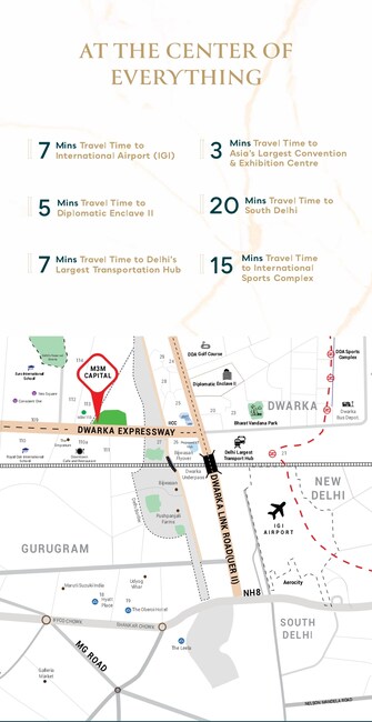 2 BHK Apartment For Resale in M3M Capital Sector 113 Gurgaon  7467523