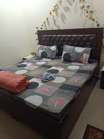 Bedroom in 2 BHK Apartment at Guru Nanak Enclave, Dhakoli Village – for Sale